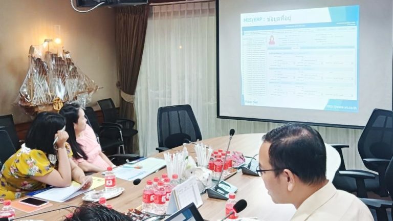 นำเสนอระบบบริหารงานบุคลากรและเงินเดือน ณ มหาวิทาลัยกรุงเทพธนบุรี