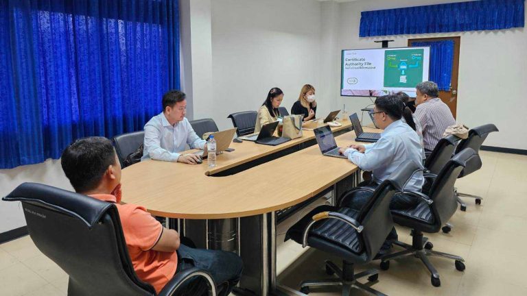 นำเสนอระบบลงนามอิเล็กทรอนิกส์ ณ มหาวิทยาลัยราชภัฎเพชรบุรี