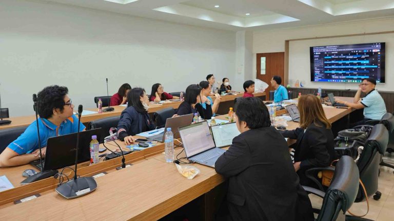 ทีมงาน บริษัท วิชั่นเน็ต จำกัด ได้เข้าร่วมประชุมสรุปผลการดำเนินงานตามรอบระยะเวลาบำรุงรักษาโปรแกรมระบบสารสนเทศเพื่องานทะเบียนนักศึกษา ณ มหาวิทยาลัยเทคโนโลยีพระจอมเกล้าพระนครเหนือ