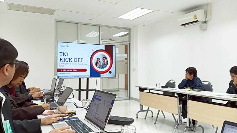Kickoff ระบบบริหารงานบุคลากรและเงินเดือน ณ สถาบันเทคโนโลยีไทย-ญี่ปุ่น
