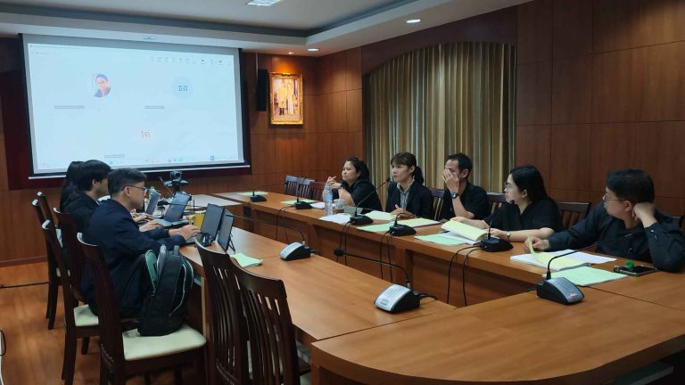 ประชุมรายงานผลการบำรุงรักษาระบบสารสนเทศ มหาวิทยาลัยราชภัฏเพชรบุรี